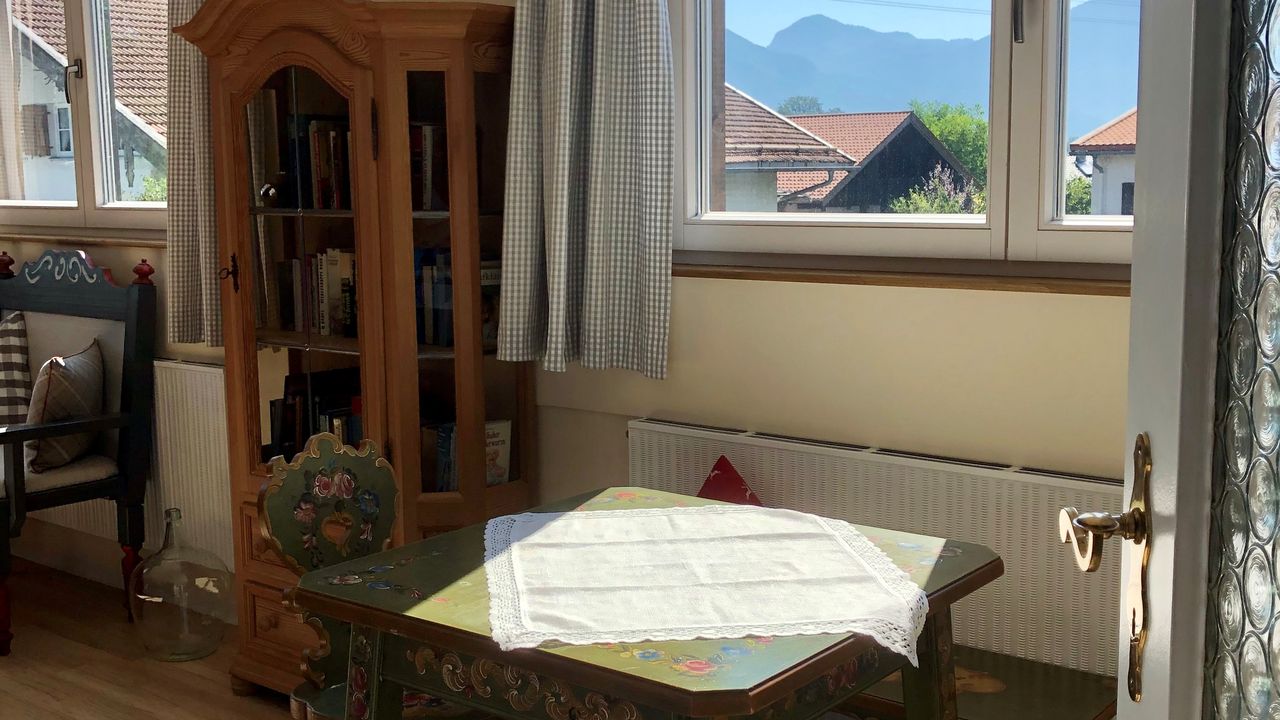Ferienwohnung Riesenkopf Leseecke mit Bergblick Ferienwohnung Riesenkopf Leseecke mit Bergblick